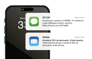Envía mensajes de texto y correos electrónicos a tu base de clientes con Karrot